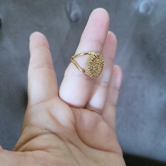 Yellow/Light Orange🍊 Druzy Ring💍 - Used - Picture 13 of 16